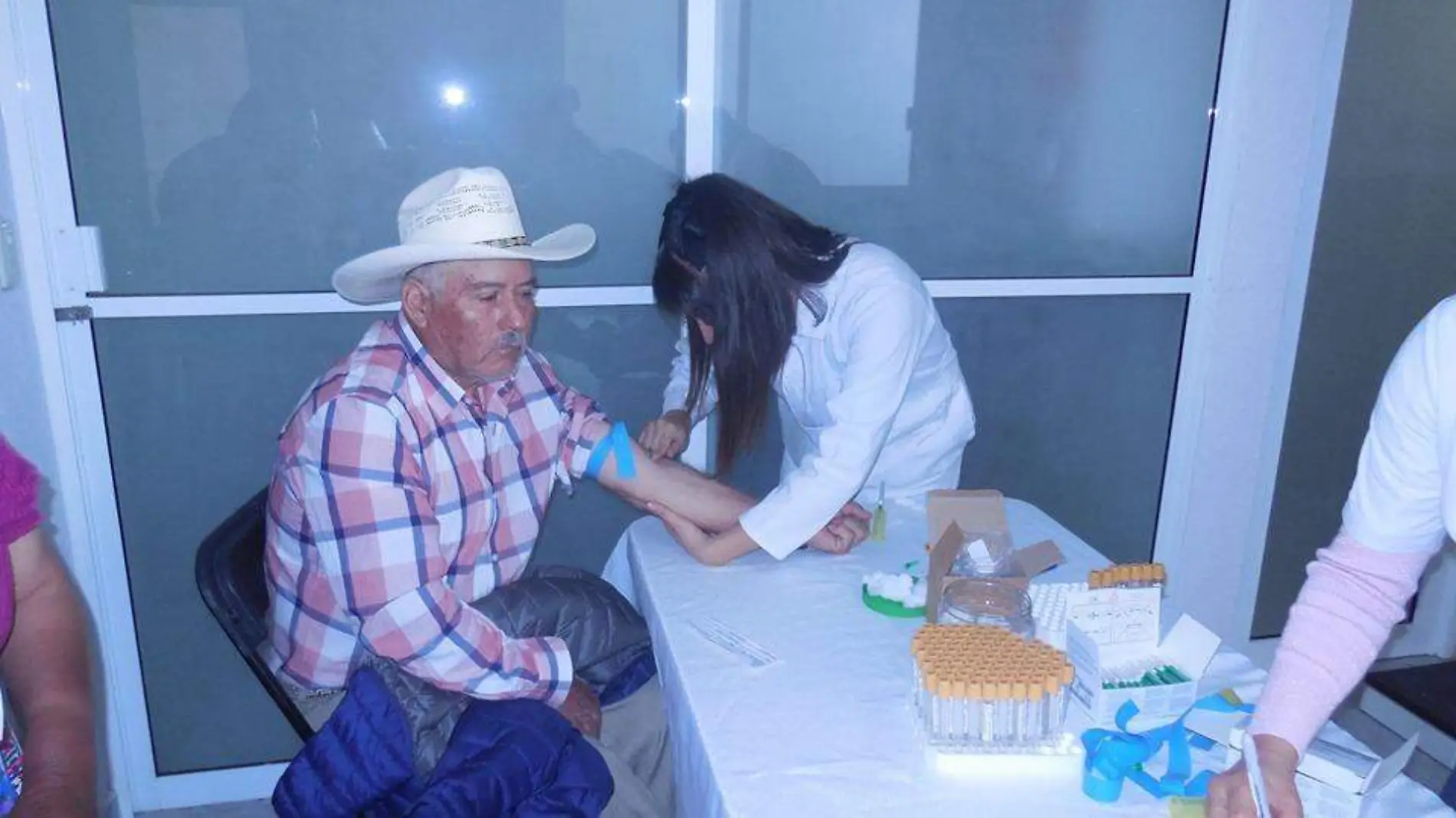 Realizaron monitoreo de la salud.  Foto Cortesía.